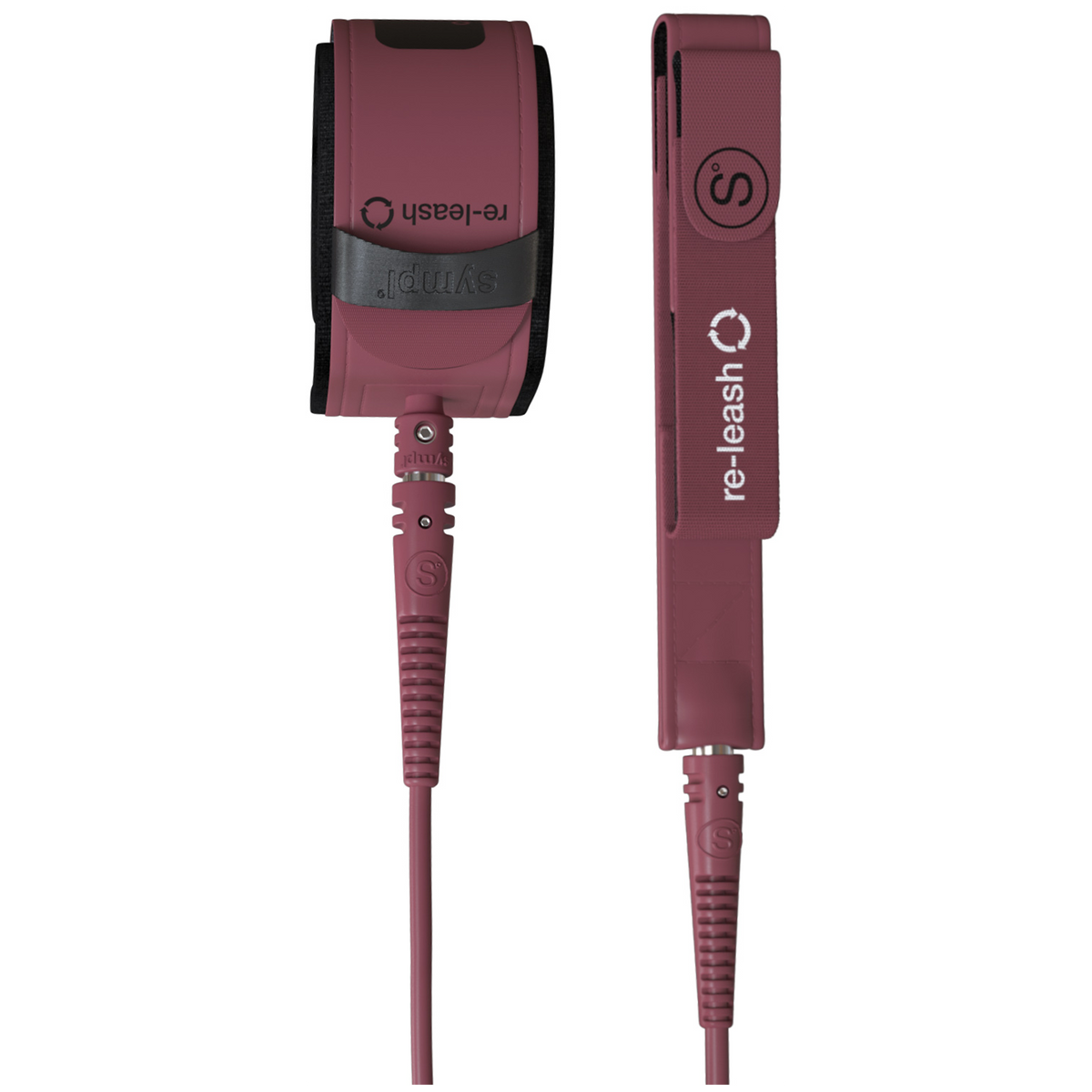 Sympl Supply Co 6' Pro Re-Leash Leash Maroon