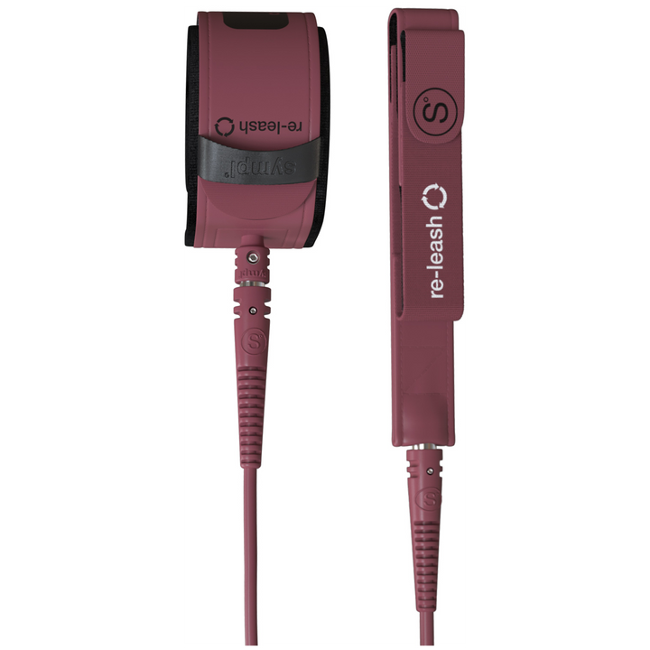 Sympl Supply Co 6' Pro Re-Leash Leash Maroon