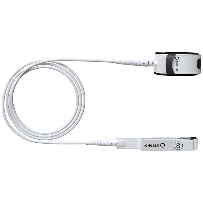 Sympl Supply Co 9' Longboard Re-Leash Leash White