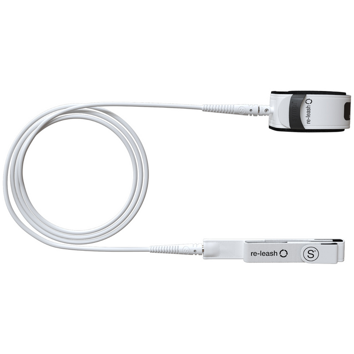 Sympl Supply Co 9' Longboard Re-Leash Leash White