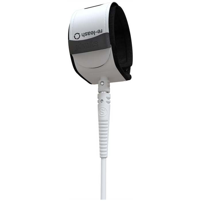 Sympl Supply Co 9' Longboard Re-Leash Leash White