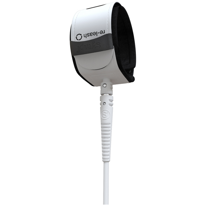 Sympl Supply Co 9' Longboard Re-Leash Leash White