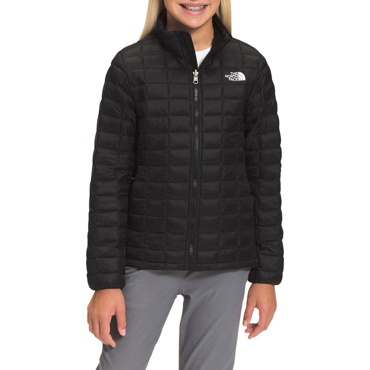 The North Face ThermoBall Eco Jacket - Girls' TNF Black