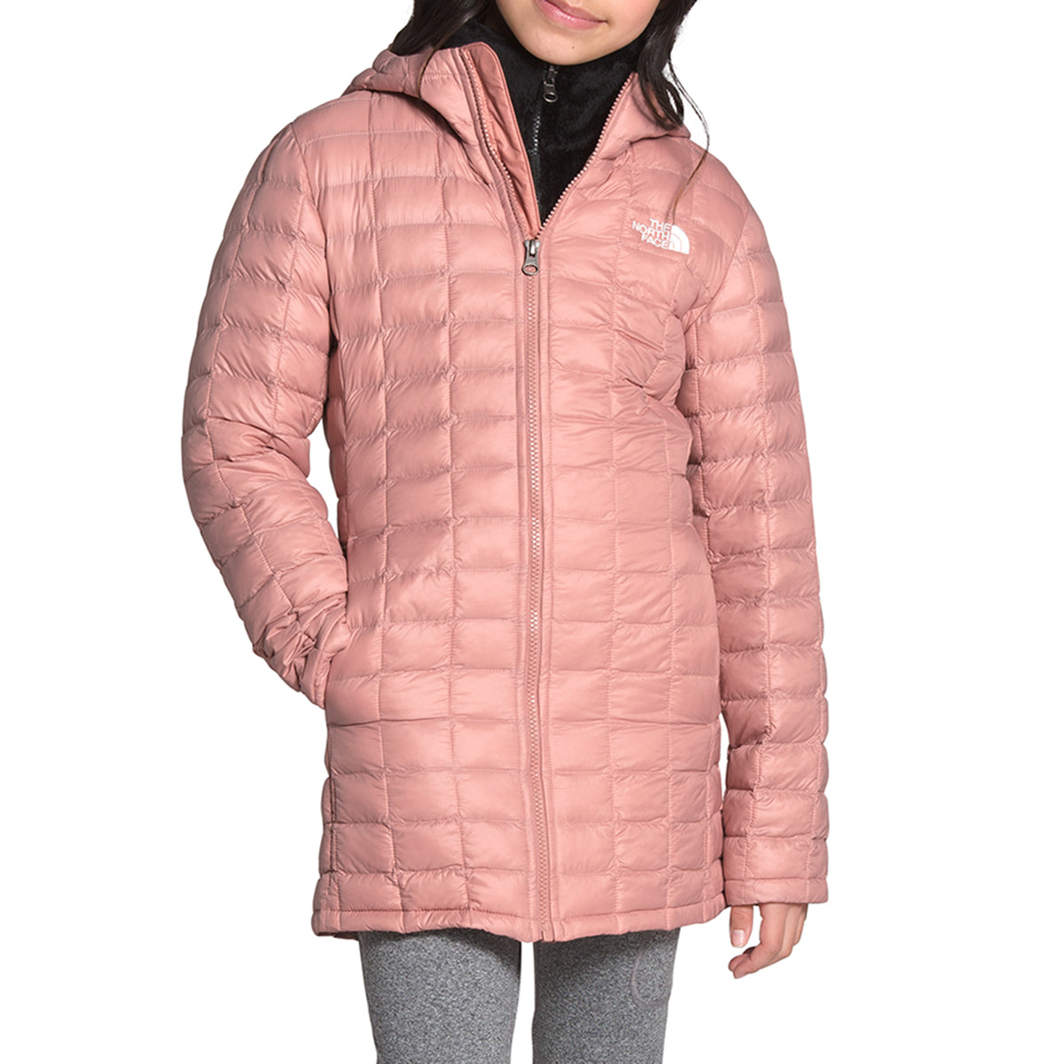 The North Face ThermoBall Eco Parka - Girls' Pink Clay