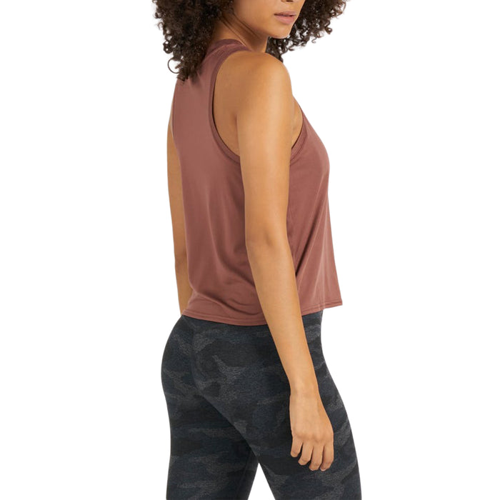Vuori Energy Crop Tank Top - Women's Terracotta