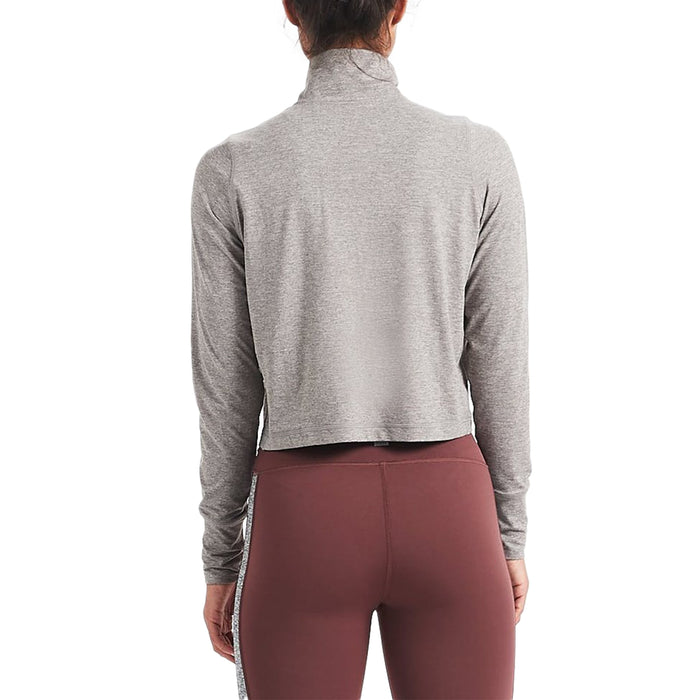 Vuori Crescent 1/2 Zip Pullover - Women's Heather Grey