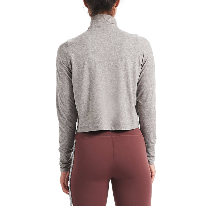 Vuori Crescent 1/2 Zip Pullover - Women's Heather Grey