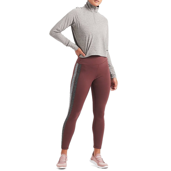 Vuori Crescent 1/2 Zip Pullover - Women's Heather Grey