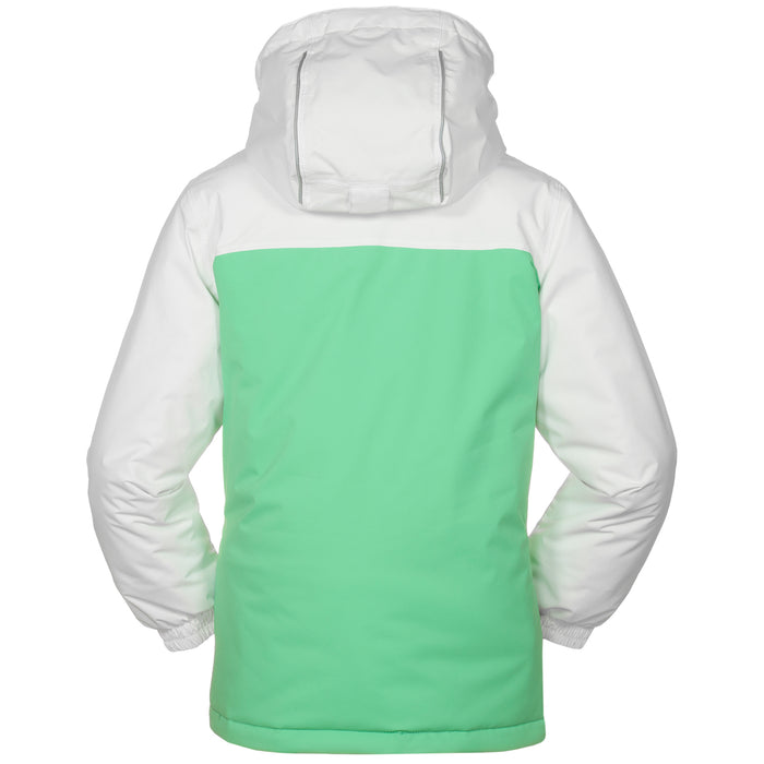 Kamik Betsy Jacket - Girls' White/Mint
