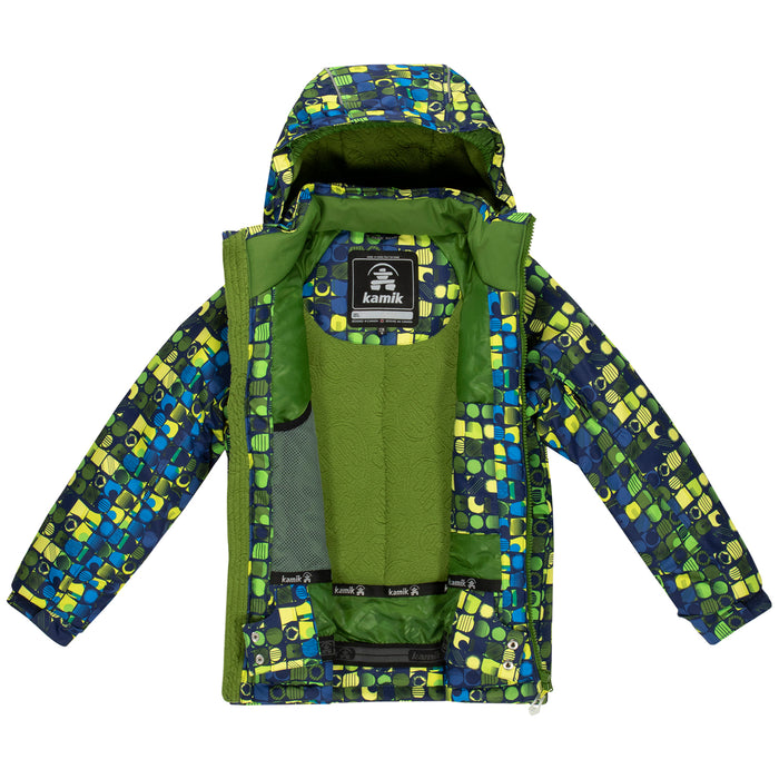 Kamik Rusty Planet Jacket - Boys' Navy/Olive
