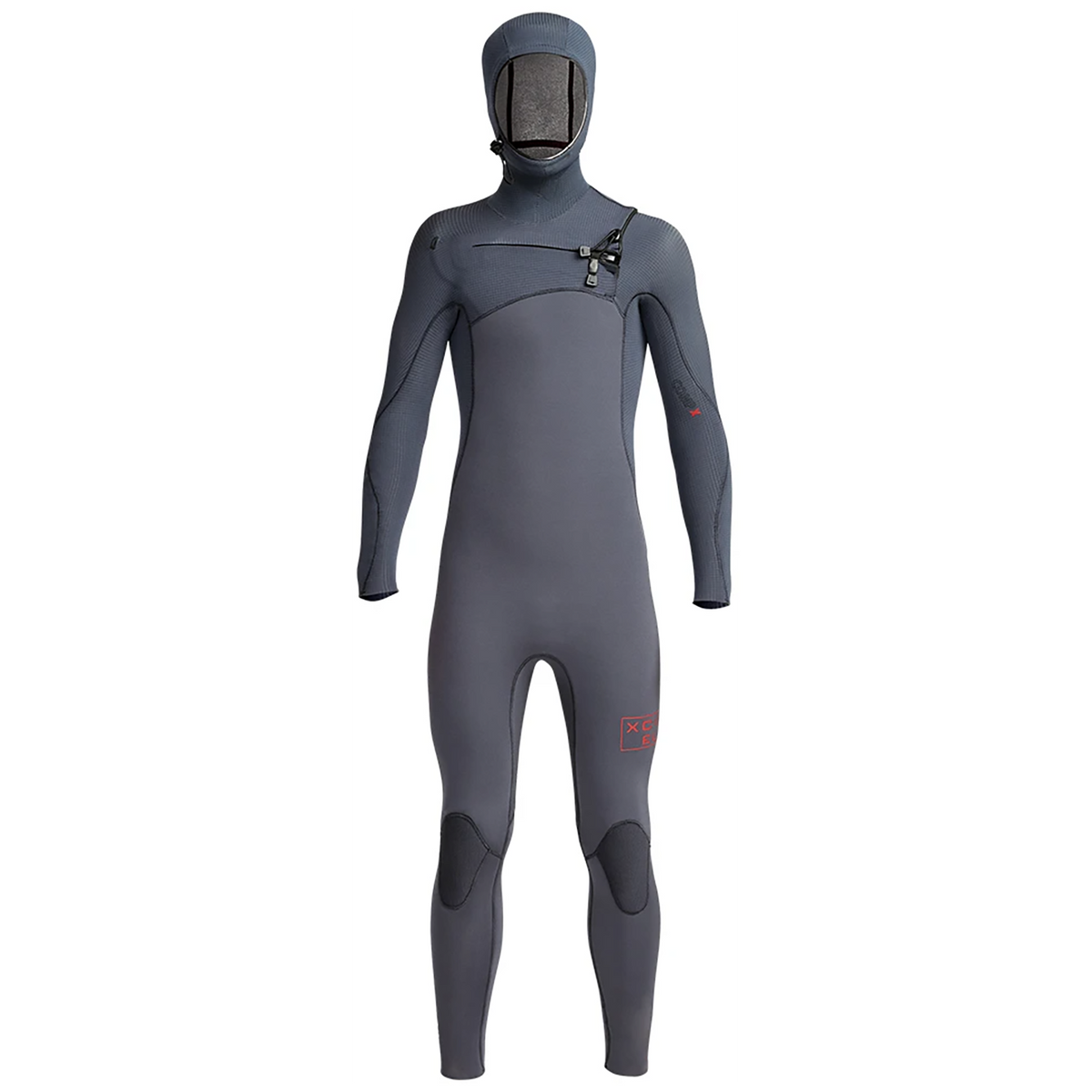 XCEL 4.5/3.5 Youth Comp X Hooded Wetsuit - Boys' Gunmetal