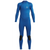 XCEL Axis Flatlock Back Zip 3/2mm Fullsuit - Boys' Faint Blue/White