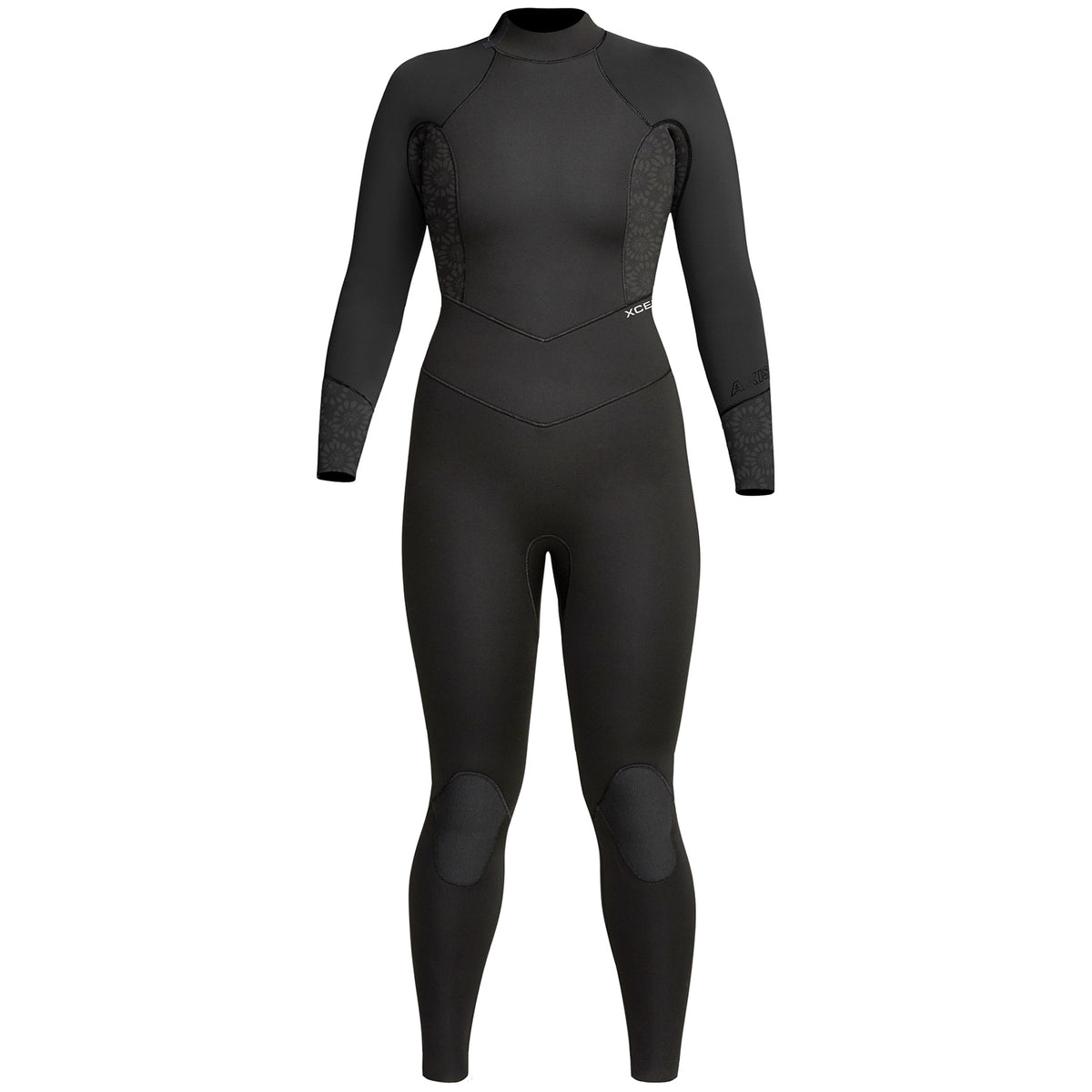 XCEL 3/2 Axis Back Zip Wetsuit - Women's Black/ Black Flower