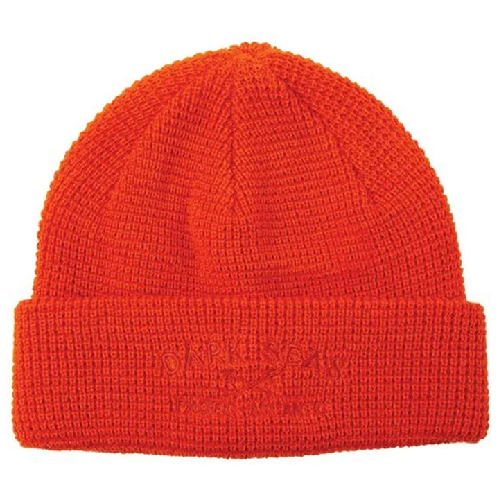 Dark Seas Red Cloud Beanie Orange