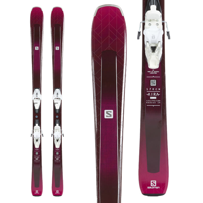 Salomon Aira 76 ST Skis + L10 GW Bindings - Women's 2019
