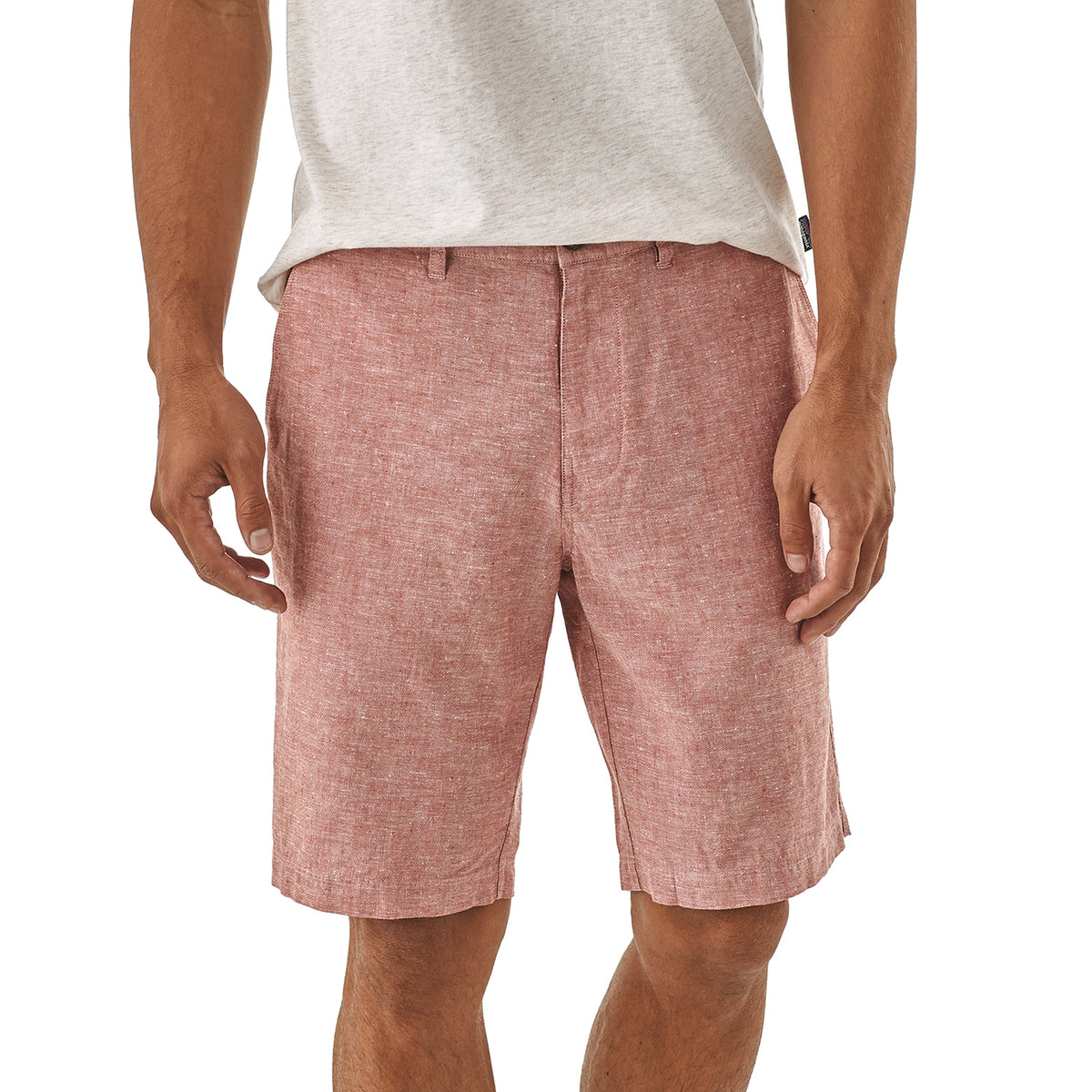Patagonia Back Step Shorts 10" Shorts - Men's Chambray: Spanish Red