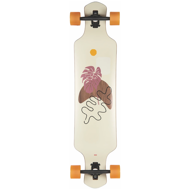 Globe Geminon 40 Rock Longboard Complete Walnut/Monstera