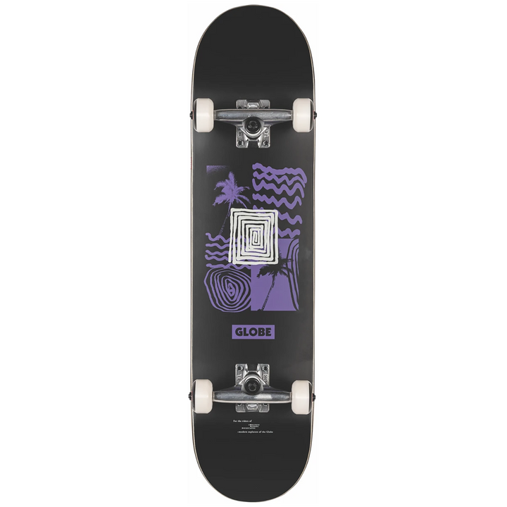 Globe G1 Fairweather Skateboard Complete Black/Purple
