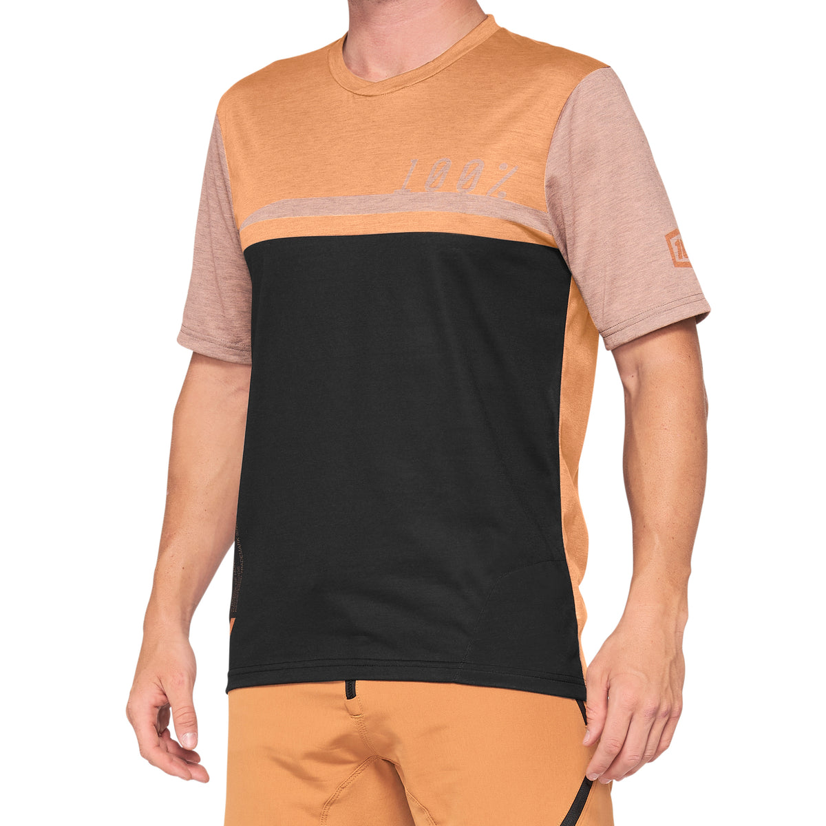 100% Airmatic Jersey Caramel/Black