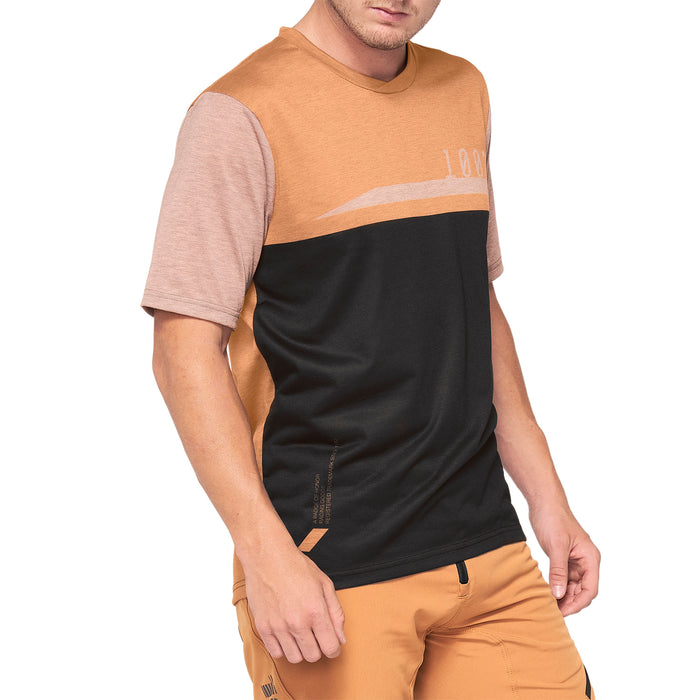 100% Airmatic Jersey Caramel/Black