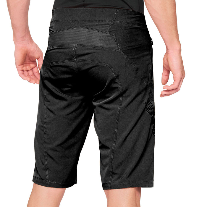 100% Airmatic Shorts Black