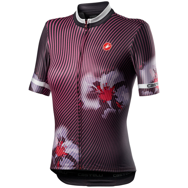 Castelli Primavera Jersey - Women's Bordeaux