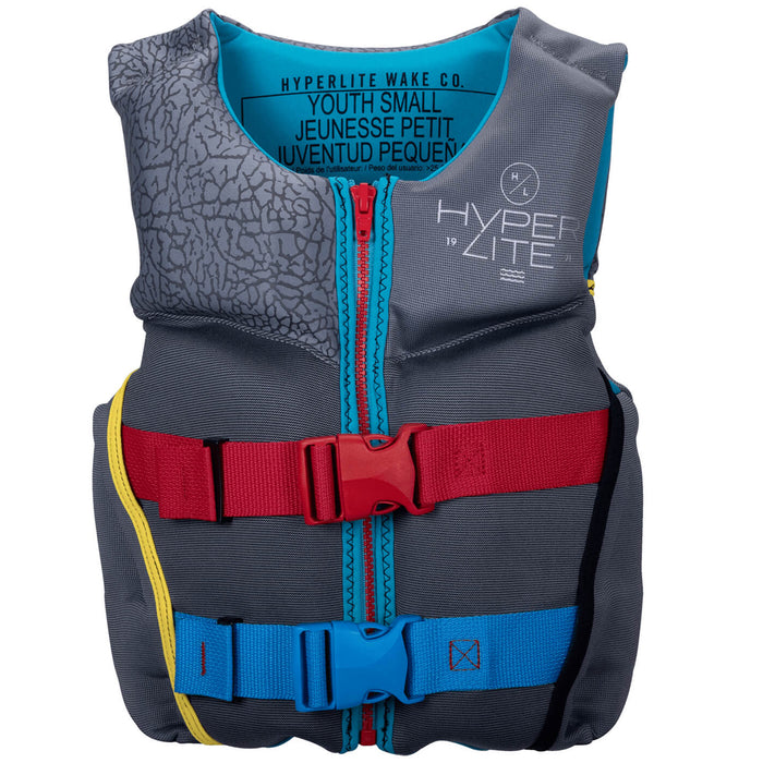 Hyperlite Youth Indy HRM Neo Wake Vest - Boys' 2021