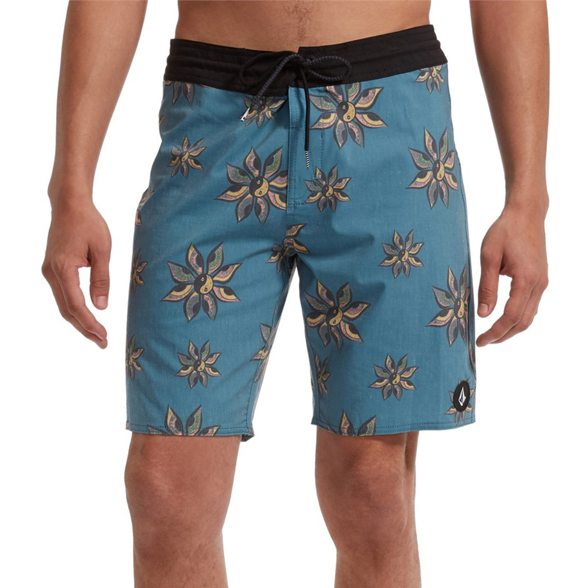 Volcom Burch Bloom 19" Boardshorts - Men's Hydro Blue