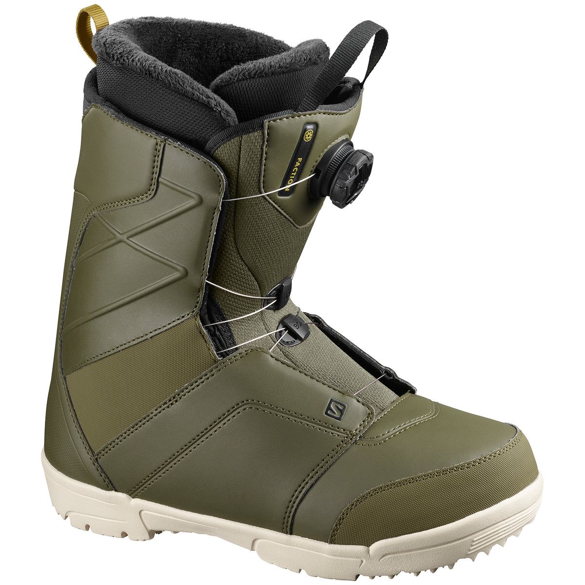 Salomon Faction Boa Snowboard Boots 2021 Olive Night