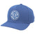 Brixton Crest C MP Snapback Hat Joe Blue