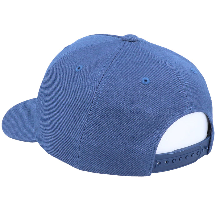 Brixton Crest C MP Snapback Hat Joe Blue
