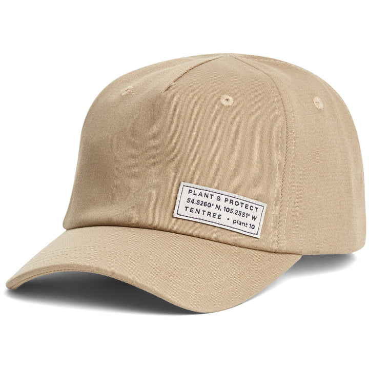 Tentree Plant & Protect Peak Hat Khaki