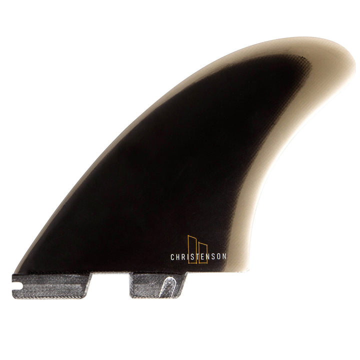 FCS II Christenson Twin PG Fin Set Black