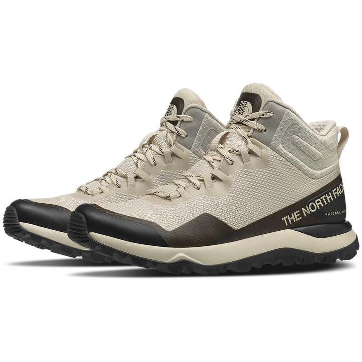 The North Face Activist Mid FUTURELIGHT™ Shoes - Women's Vintage White/TNF Black