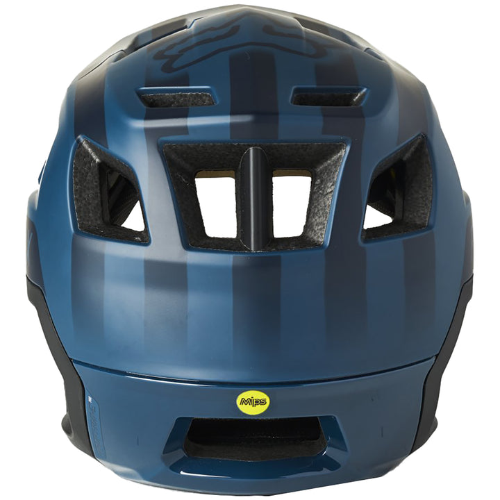 Fox Dropframe Pro Two Tone Bike Helmet Dark Indigo