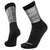 Le Bent Bike Ultra Light Mini Bike Socks Black Lines