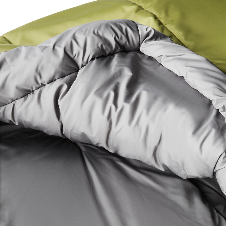 The North Face Wasatch 0 Sleeping Bag Calla Green/Zinc Grey