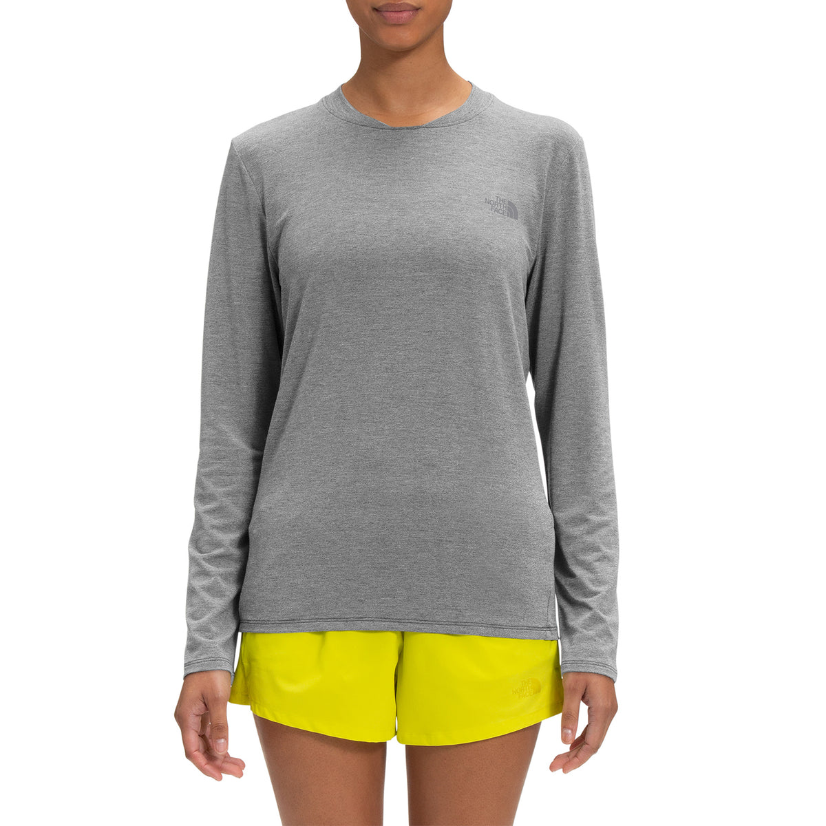 The North Face Wander Long-Sleeve Top - Women's TNF Medium Grey Heather