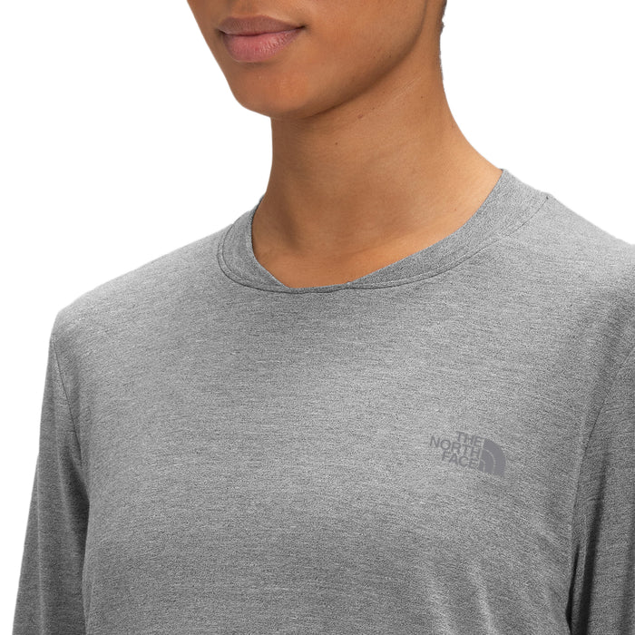 The North Face Wander Long-Sleeve Top - Women's TNF Medium Grey Heather