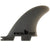 FCS II Carver NG Small Side Bite Fin Set Smoke