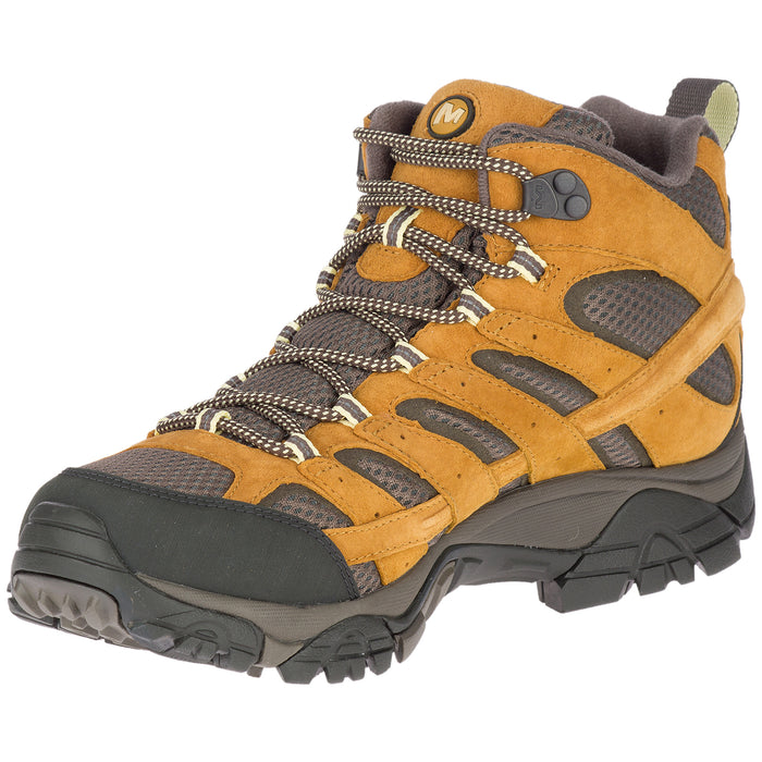 Merrell Moab 2 Mid Waterproof Hiking Boots - Men's Gold