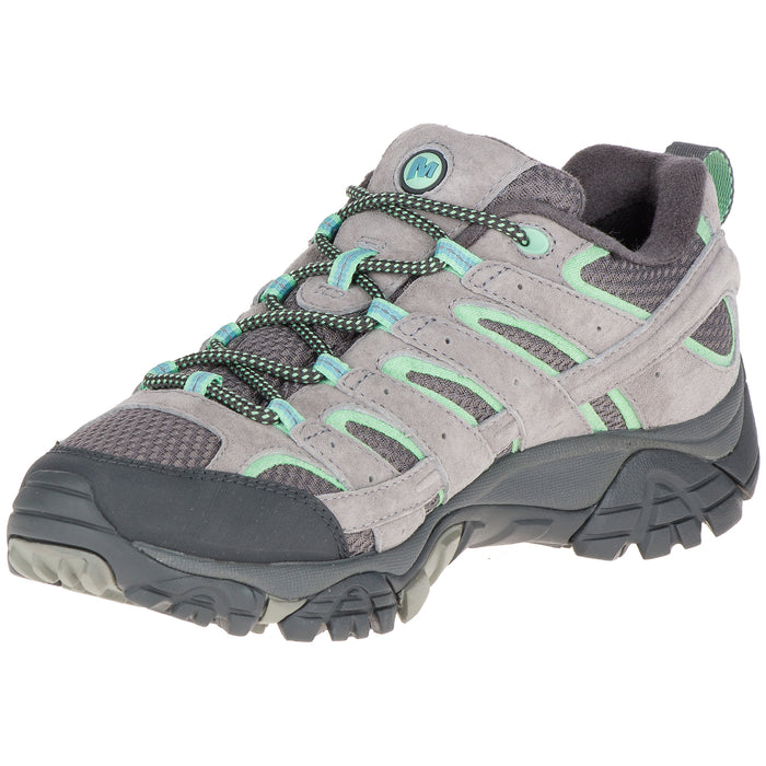 Merrell Moab 2 Waterproof Hiking Shoes - Women's Drizzle/Mint