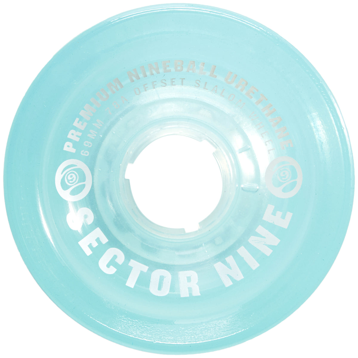 Sector 9 Nineballs Slalom 69mm Longboard Wheels Light Blue