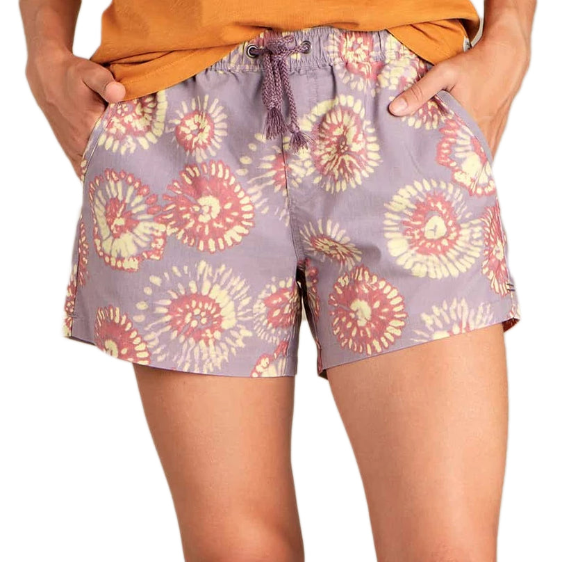 Toad & Co Boundless Shorts - Women's Lavender Tie Dye