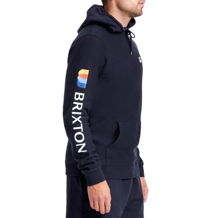 Brixton Stem X Hoodie - Men's Black
