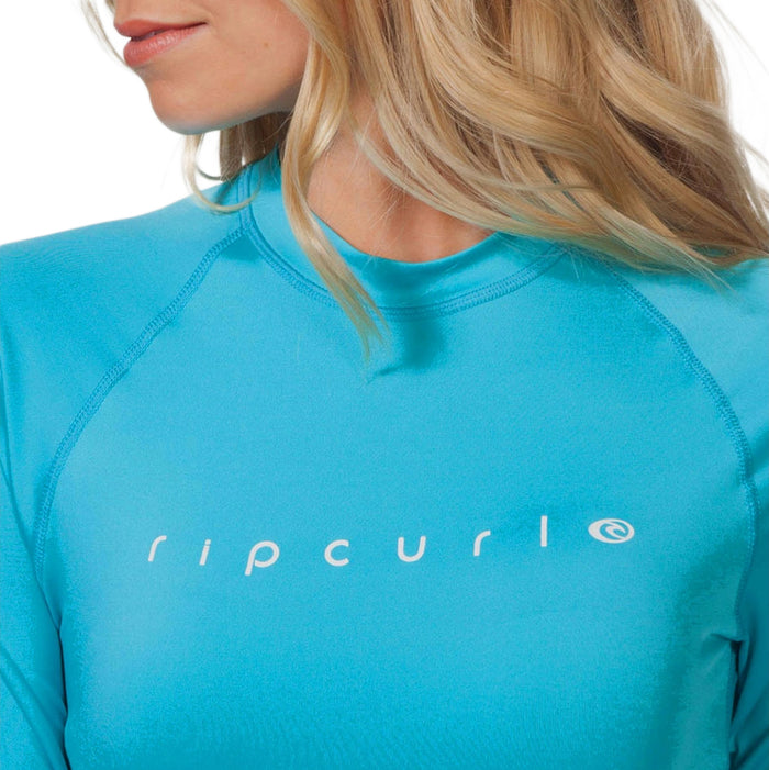 Rip Curl Sunny Rays Long Sleeve Surf Shirt - Women's Light Blue