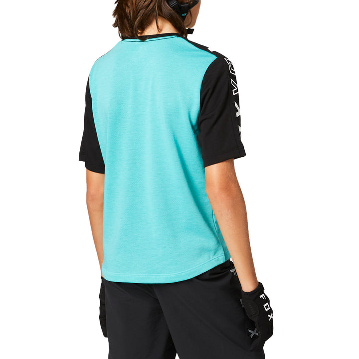Fox Racing Ranger DR SS Jersey - Kids' Teal