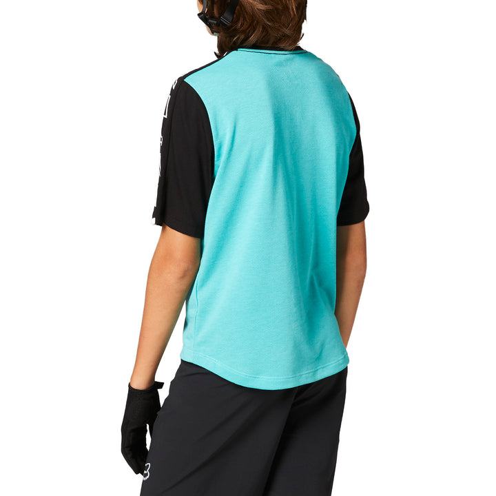 Fox Racing Ranger DR SS Jersey - Kids' Teal