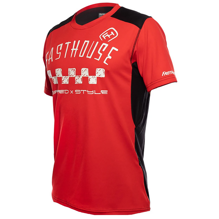 Fasthouse Alloy Nelson SS Jersey - Kids' Red