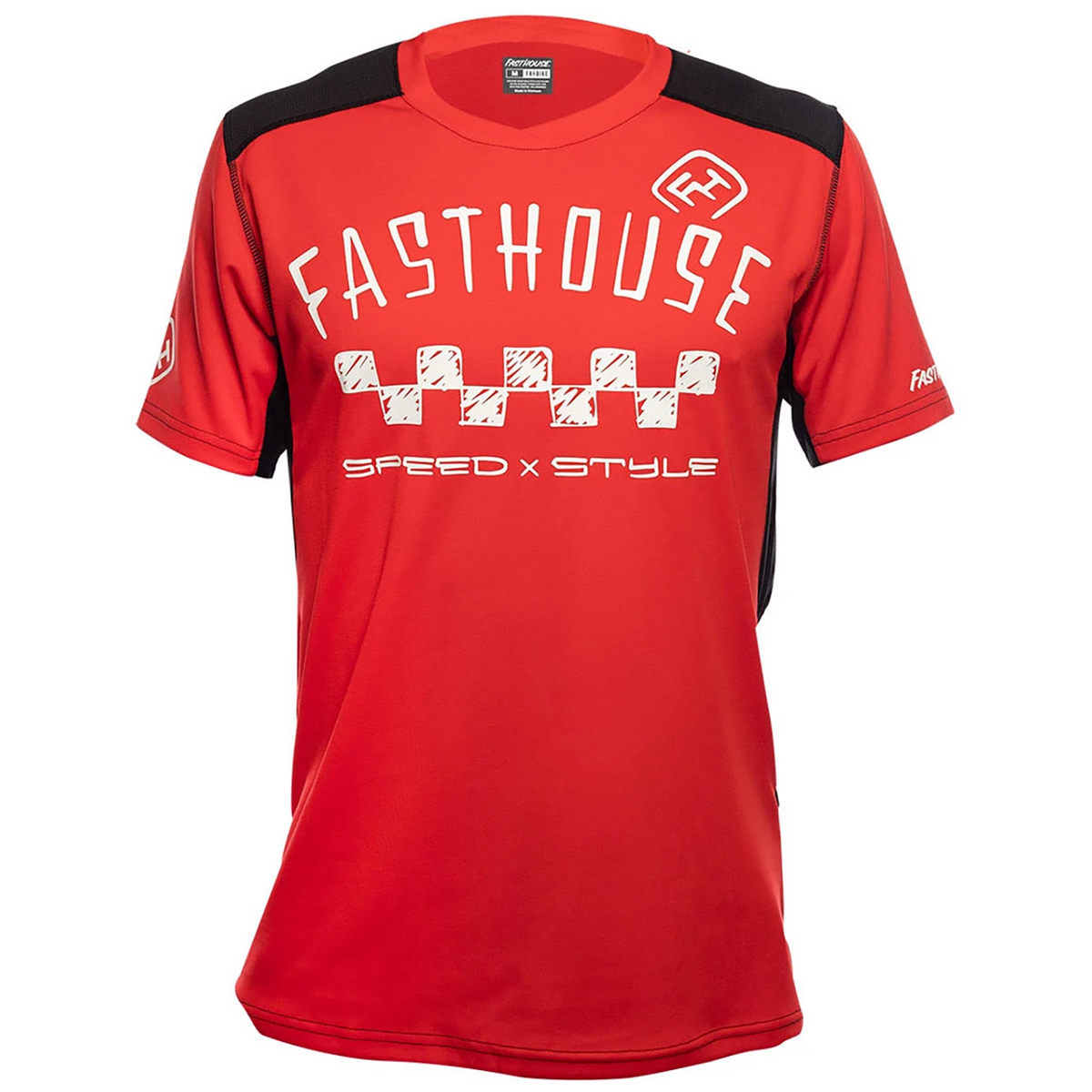 Fasthouse Alloy Nelson SS Jersey - Kids' Red